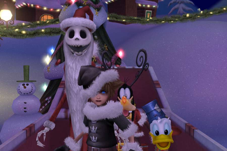 El Kingdom Hearts II te traslada a la Ciudad de la Navidad