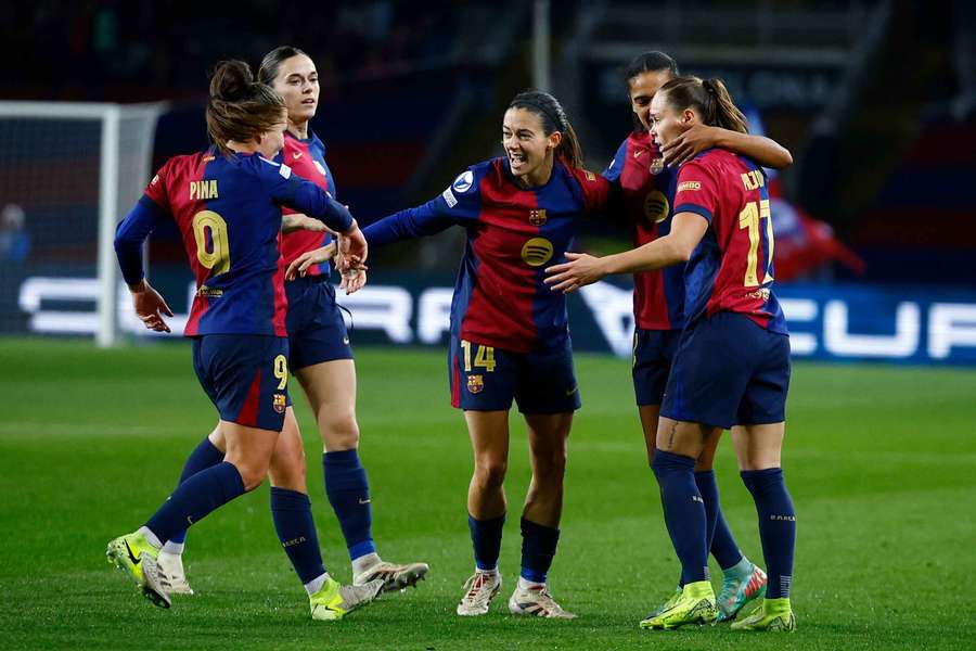 Barcelona are the reigning champions of the women's Champions League