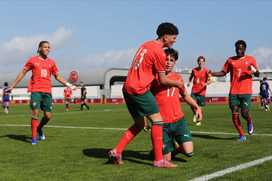 Cristiano Júnior ao serviço de Portugal Cristiano Júnior ao serviço de Portugal
