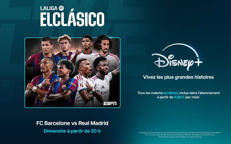Le Clasico sur Disney+ Le Clasico sur Disney+