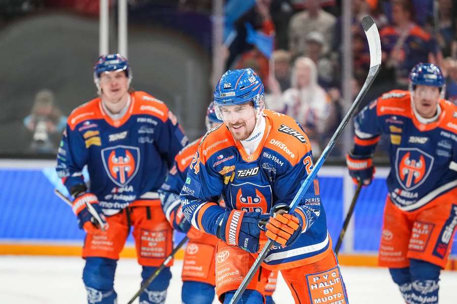 Tappara secured a fourth Liiga title in five seasons Tappara secured a fourth Liiga title in five seasons