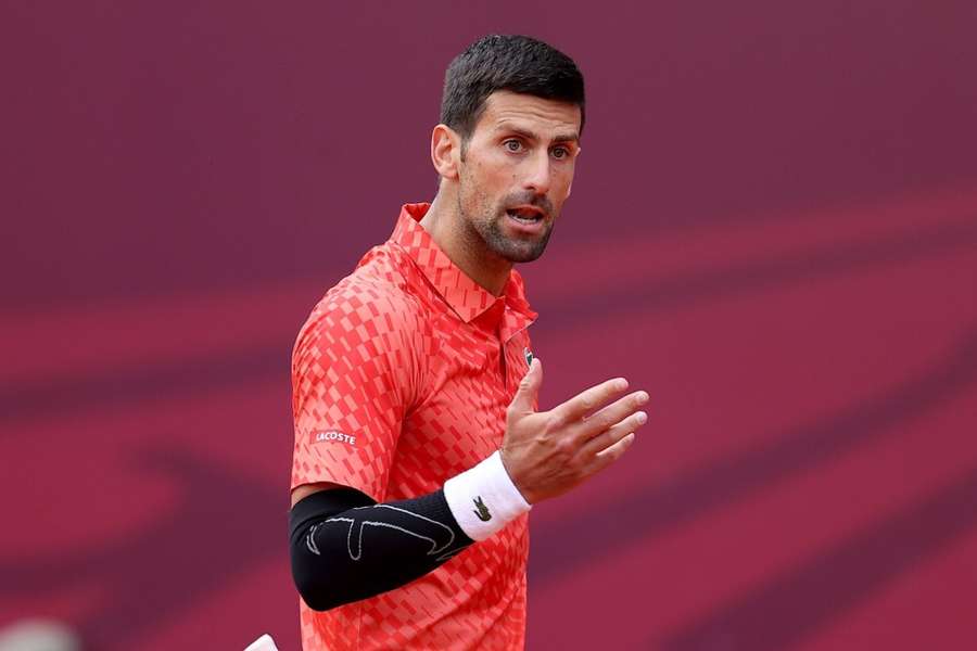 Novak Djokovič má letos zápasovou bilanci 17:3.