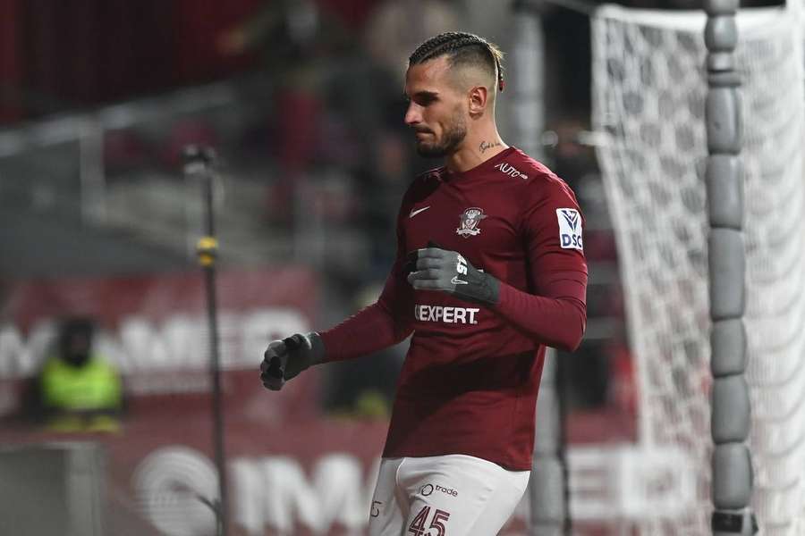 Marko Dugandzic a înscris o dublă împotriva lui CFR Cluj