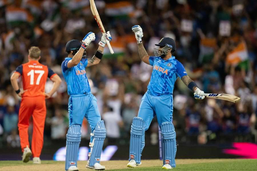 Kohli and Suryakumar have been two of the stars of the World Cup