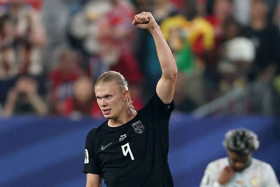 Norway star Erling Haaland. Norway star Erling Haaland.
