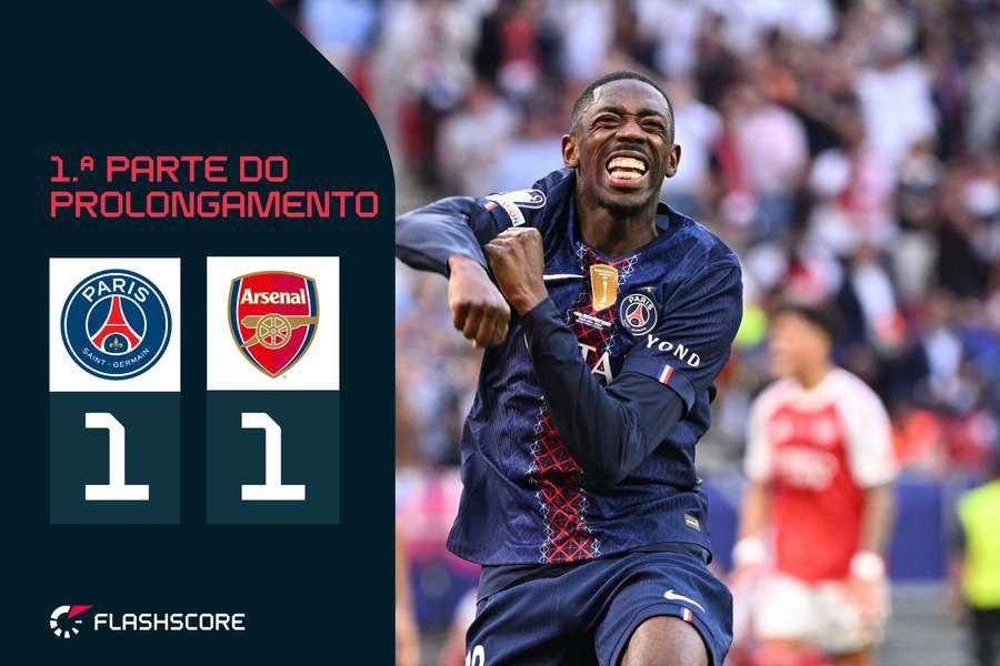 Dembélé marcou de penálti