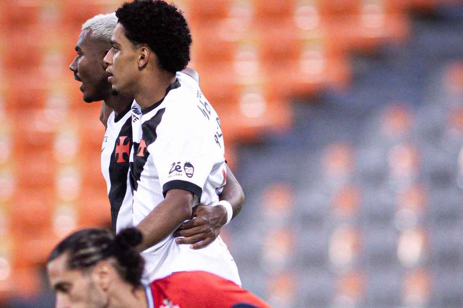 Vasco da Gama celebrou o empate Vasco da Gama celebrou o empate