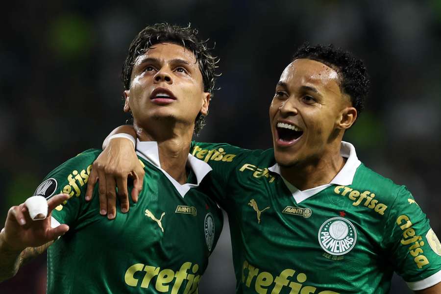 O Palmeiras fez um ótimo primeiro tempo e segurou a vantagem