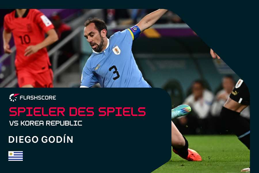 Diego Godín zeigte eine solide Leistung.