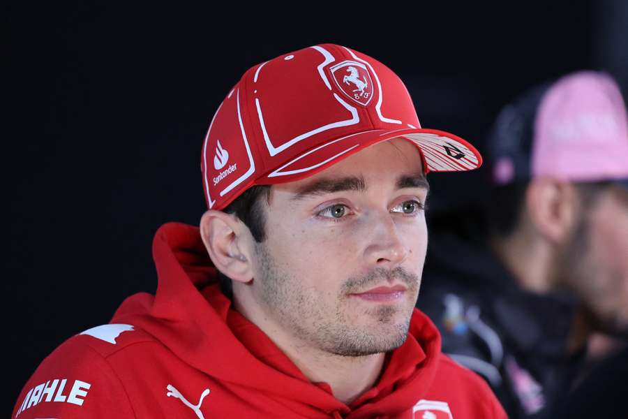 Leclerc led the time sheet with a lap of 1:40.909