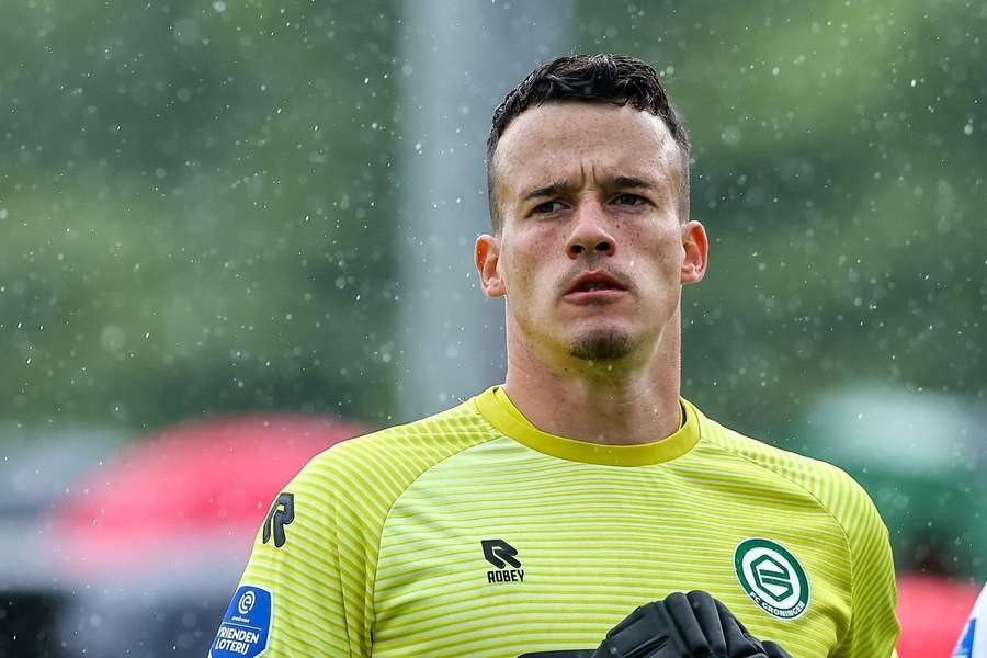 Etienne Vaessen kan vrijdagavond zijn officiële debuut maken voor FC Groningen