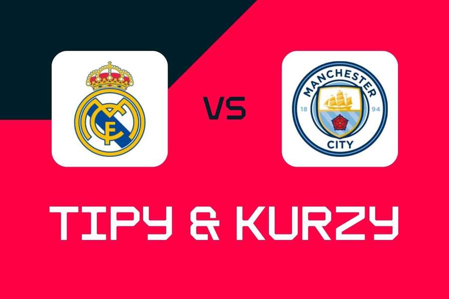 Real Madrid - Manchester City: Tipy, najlepšie stávky a kurzy (Liga majstrov).