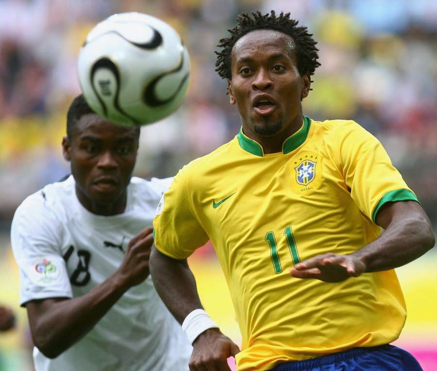 Ze Roberto during the 2006 World Cup