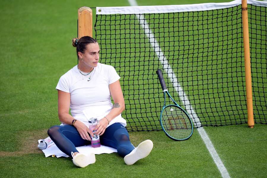 Sabalenka está de olho em seu primeiro título na grama