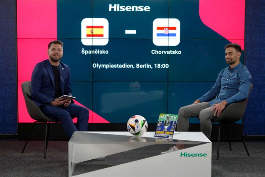 Jakub Burian a David Hovorka v novém digitálním studiu Livesportu.