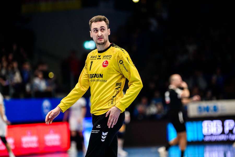 Melsungen-Torhüter Adam Morawski.