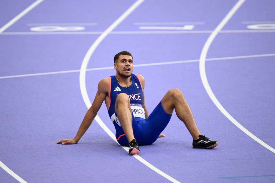 Wilfried Happio lors des JO de Paris.