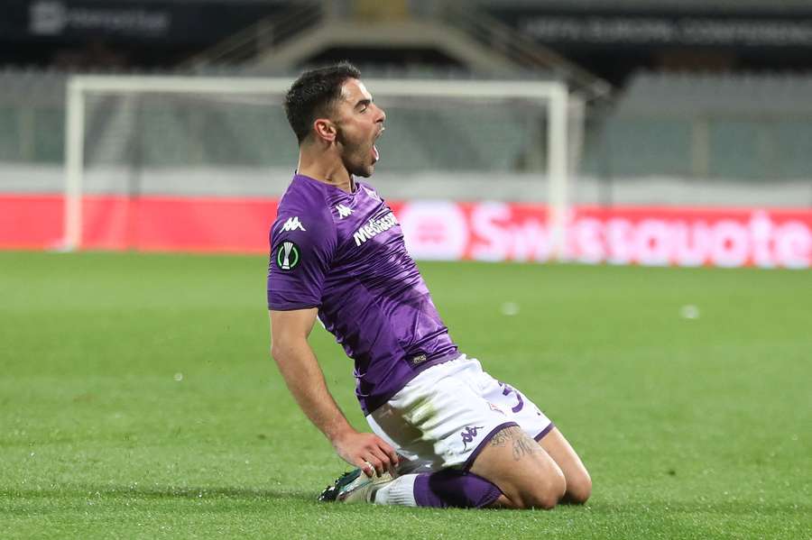 Riccardo Sottil scored Fiorentina's first goal