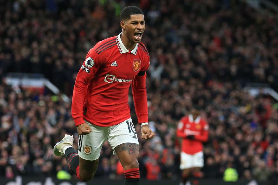 Marcus Rashford encore décisif pour Manchester United 