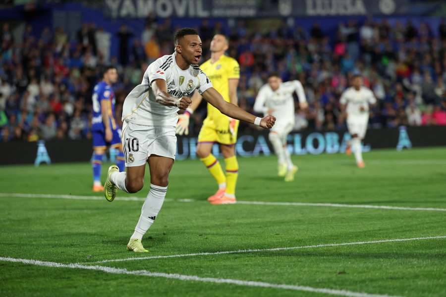 Kylian Mbappe a marcat din nou pentru Real Madrid