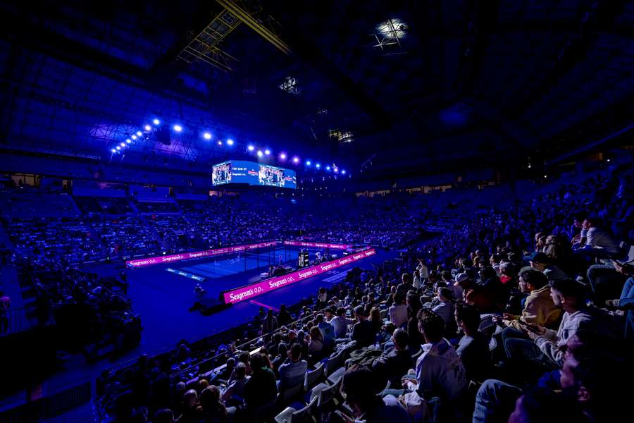 Las Tour Finals 2025 de pádel se están disputando en el Palau Sant Jordi, en Barcelona Las Tour Finals 2025 de pádel se están disputando en el Palau Sant Jordi, en Barcelona