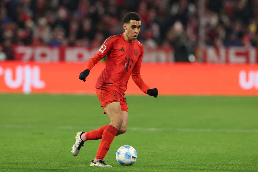 Jamal Musiala avec le Bayern.