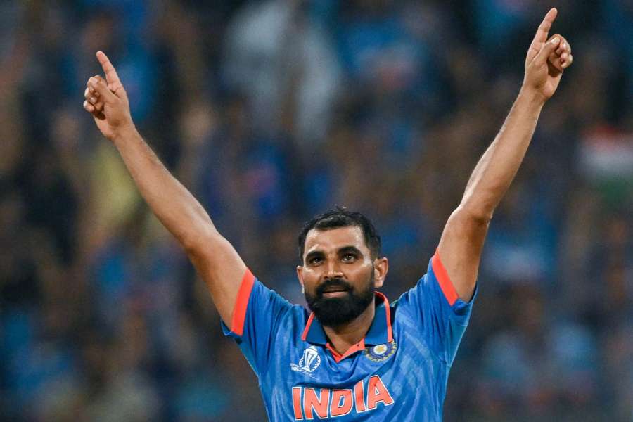 India's Mohammed Shami