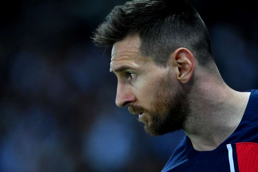 Paris Saint-Germain forward Lionel Messi