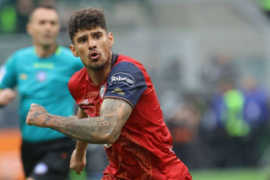 Florinel Coman are 9 apariții și un gol marcat în Serie A pentru Cagliari