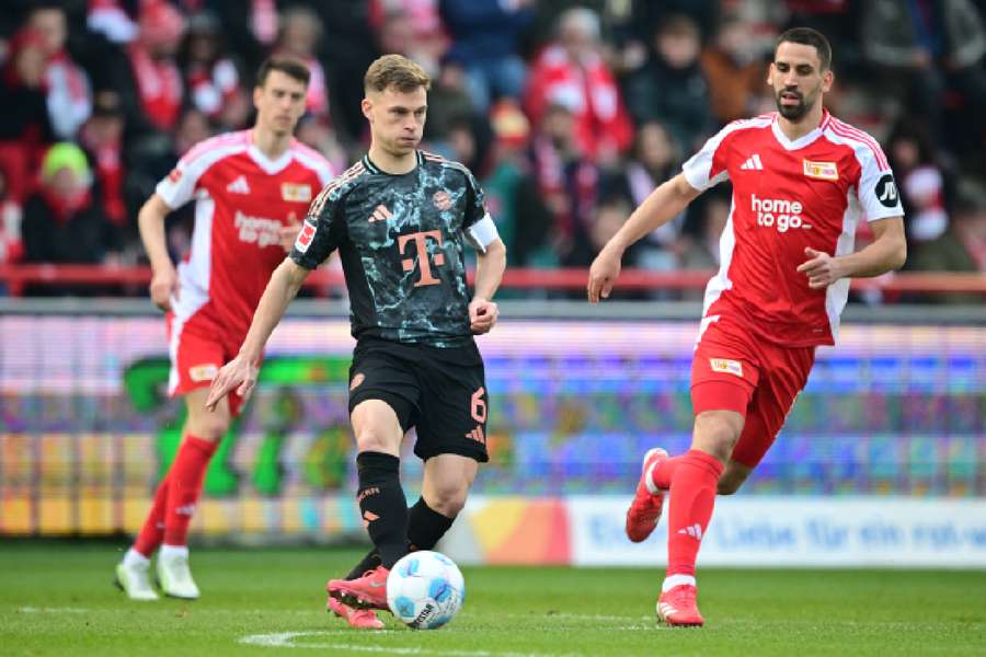 Kimmich on the ball for Bayern 