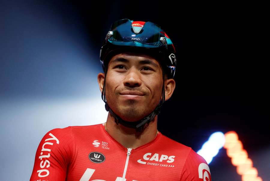 Australian sprinter Caleb Ewan at the 2023 Tour de France