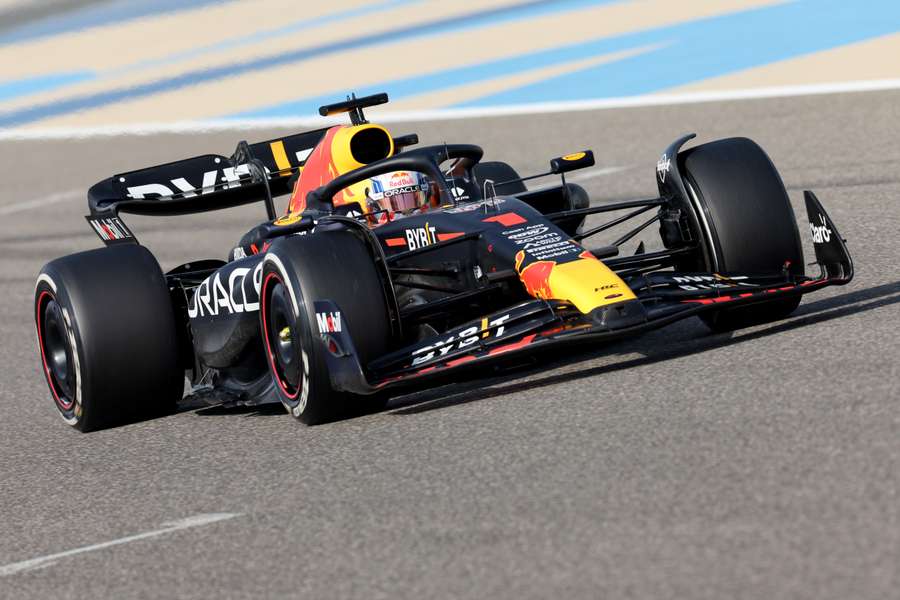 La Red Bull di Max Verstappen