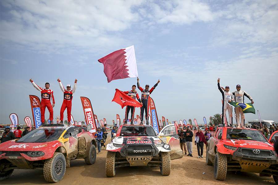 Nasser Al-Attiyah repetiu o triunfo do ano passado