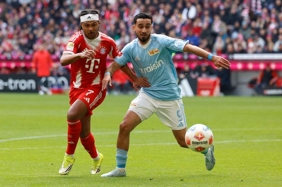 Gnabry (l.) zeigte gegen Union sein ganzes Können