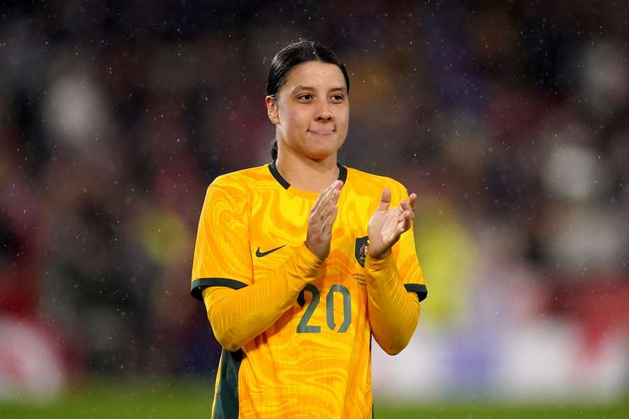 As esperanças da Austrália dependem da capitã e estrela Sam Kerr