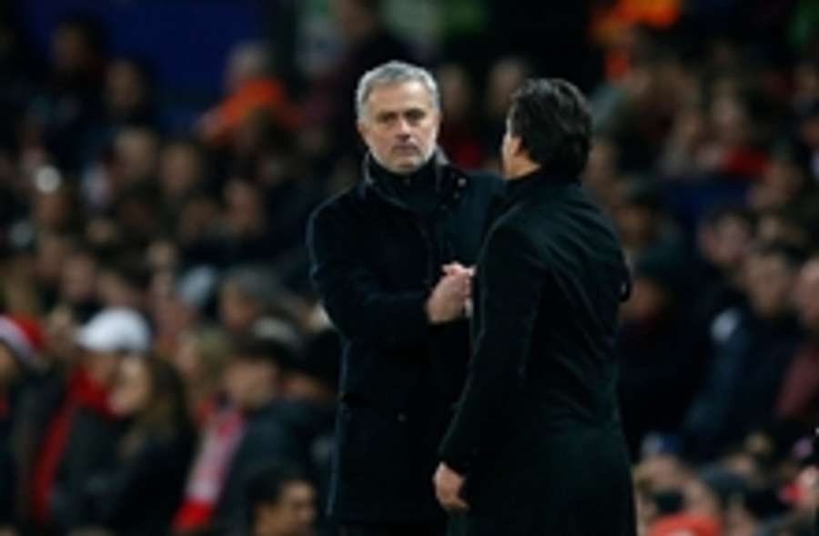 José Mourinho e Vincenzo Montella