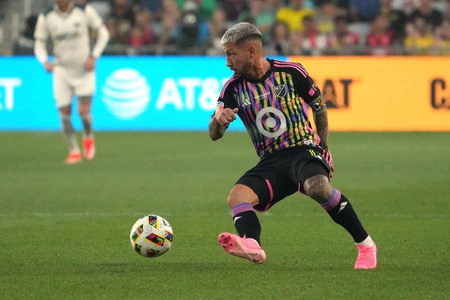 Luciano Acosta during the MLS All-Star game last season.