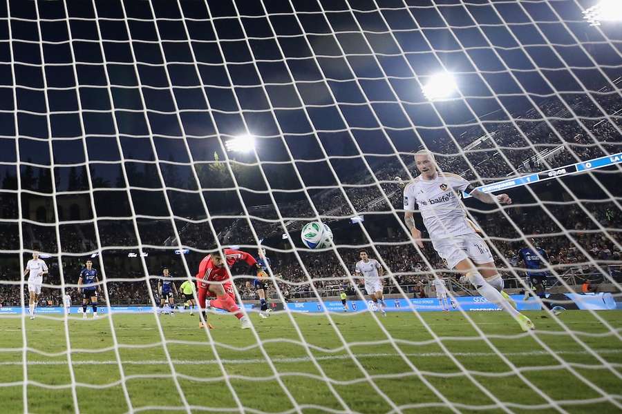 Marco Reus bei seinem Treffer für LA Galaxy gegen die San Jose Earthquakes.