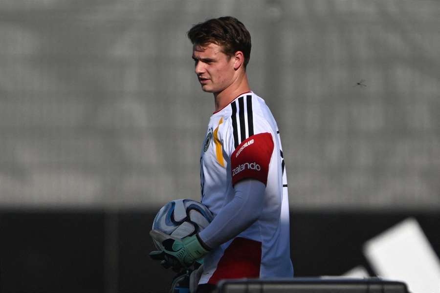 Urbig im Training der Nationalmannschaft Urbig im Training der Nationalmannschaft