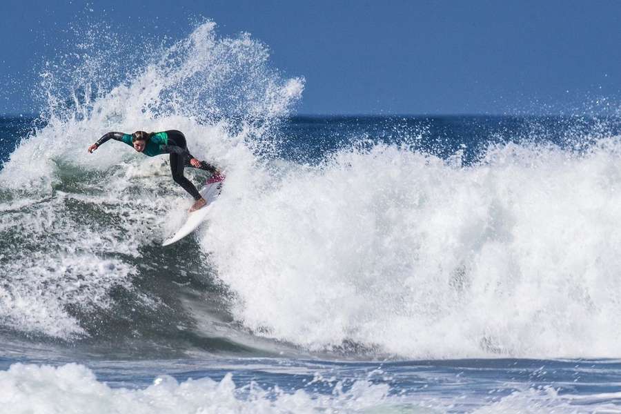 Francisca Veselko em ação na California