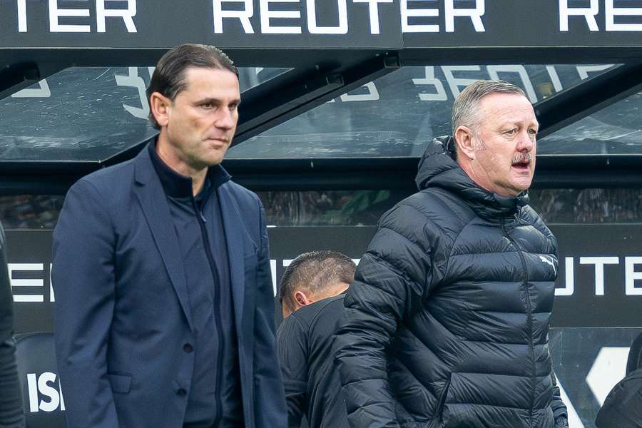 Gerardo Seoane (l.) und Roland Virkus (r.)