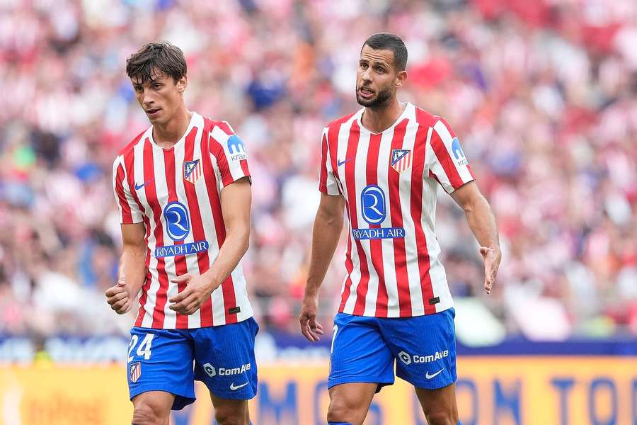 Le Normand a Hancko tvorili stred obrany Atlética.