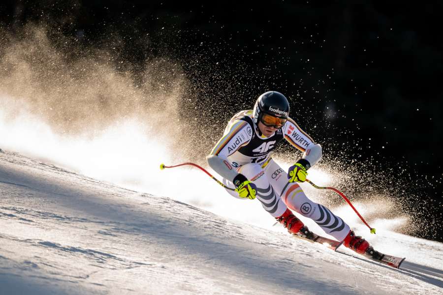 Andreas Sander beim Super-G in Courchevel/Méribel