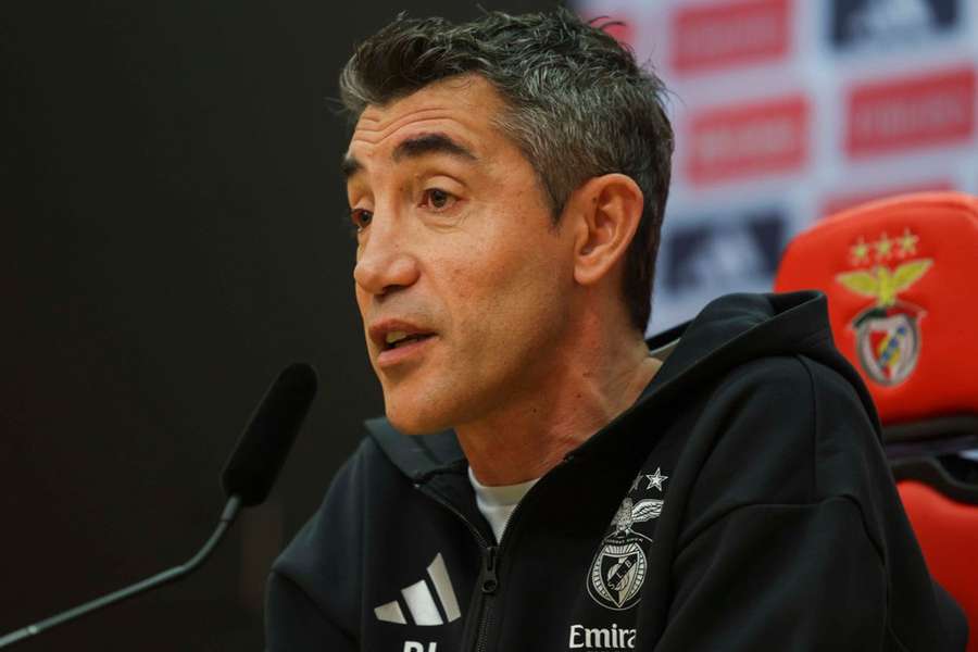 Bruno Lage, treinador do Benfica