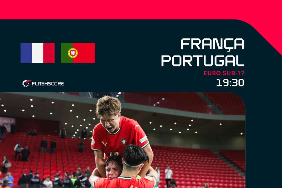 Portugal na final do Euro sub-17