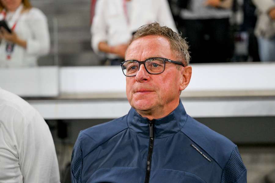 Ralf Rangnick foi autorizado a deixar o hospital esta noite.