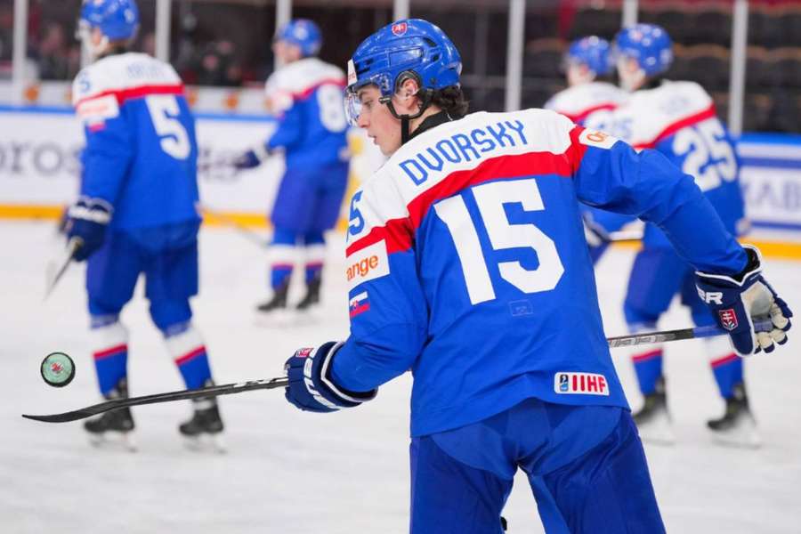 Dalibor Dvorský - jeden z lídrov slovenského tímu. Dalibor Dvorský - jeden z lídrov slovenského tímu.