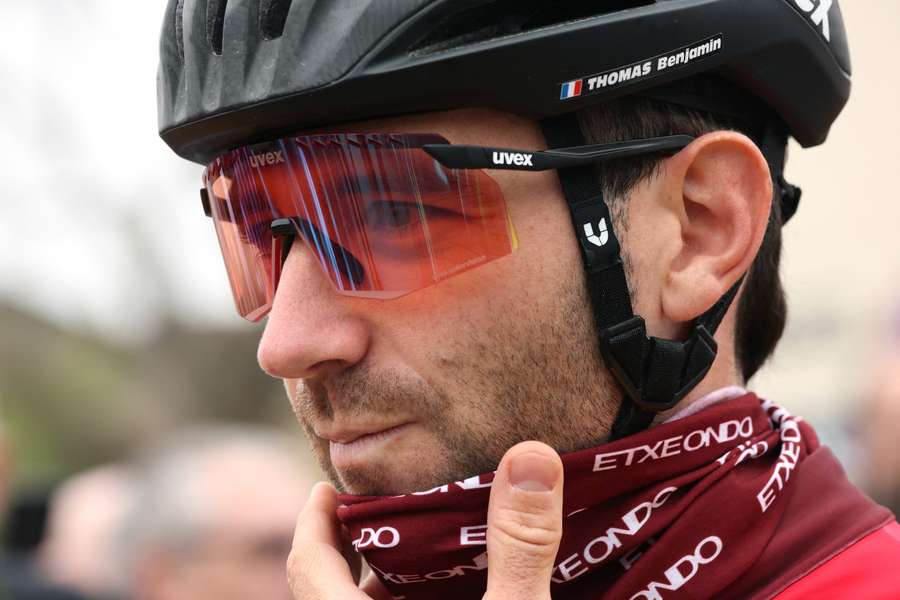 Benjamin Thomas sur Paris-Nice.