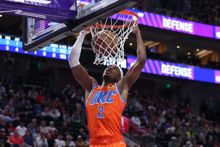 Thunder silence Jazz and eye play-in berth, Suns win seventh straight