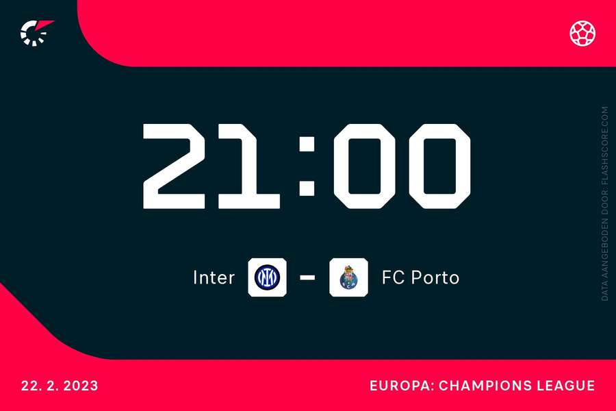 21:00: Inter - Porto